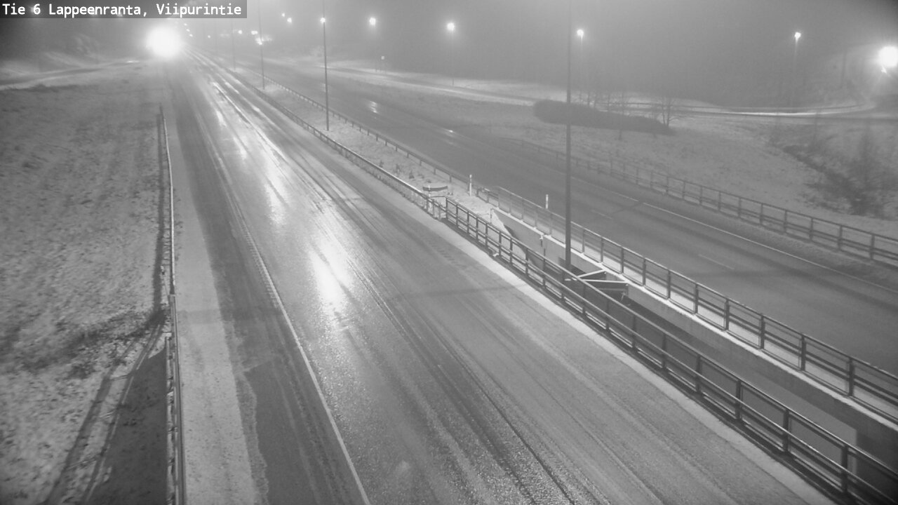 Weather Camera Image Väg 6 Villmanstrand, Viipurintie, Lappeenranta, Etelä-Karjala