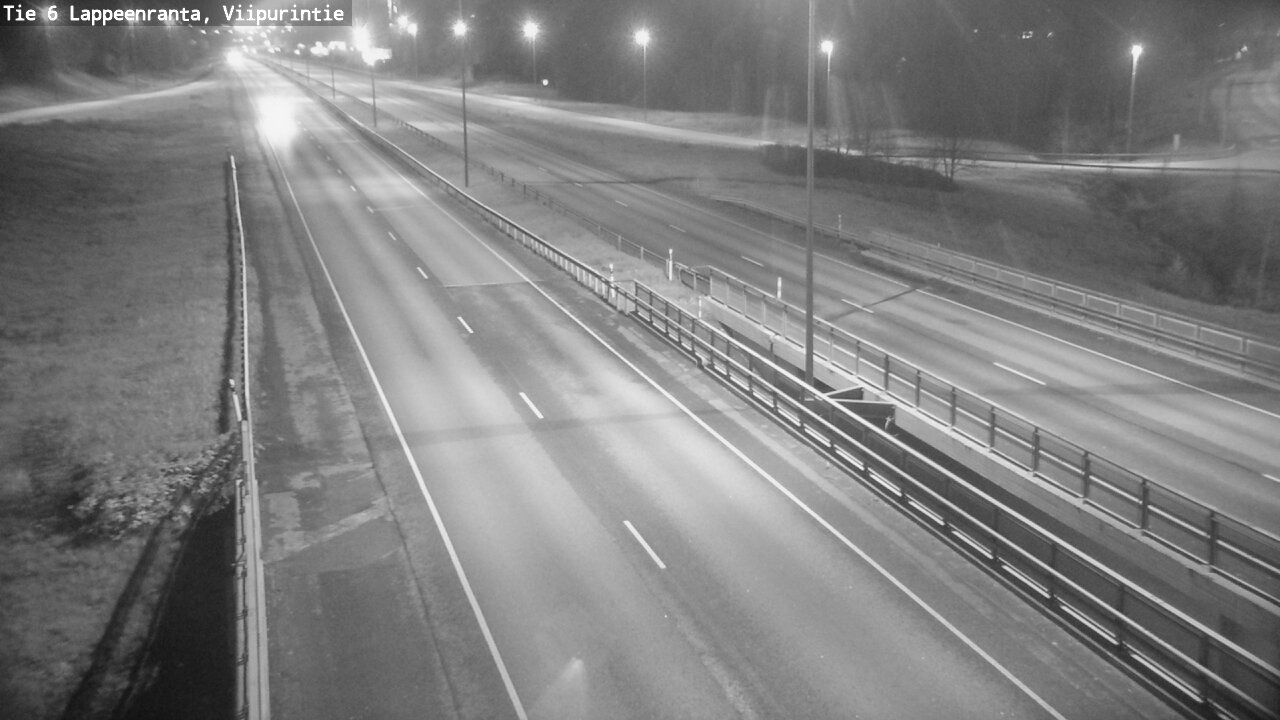 Weather Camera Image Väg 6 Villmanstrand, Viipurintie, Lappeenranta, Etelä-Karjala