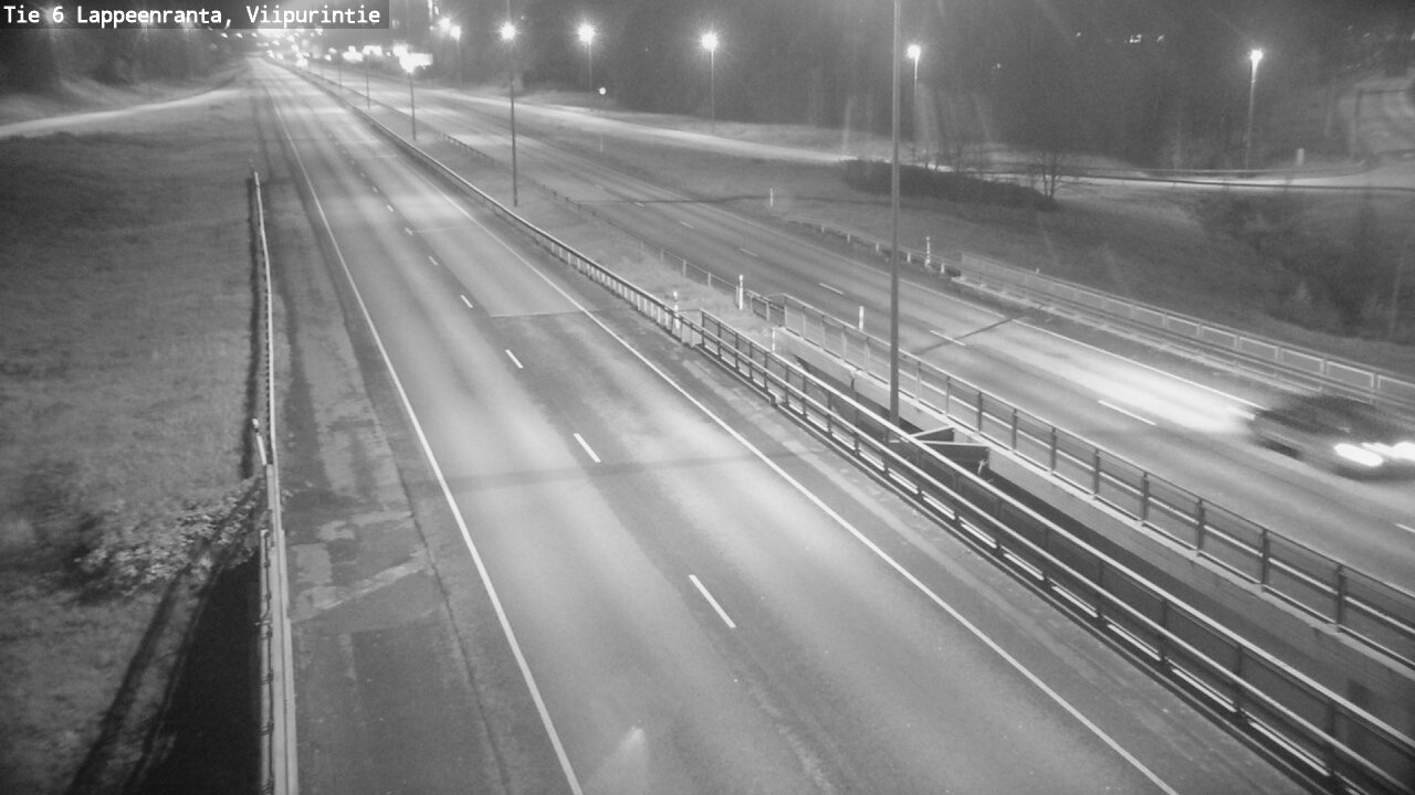 Weather Camera Image Väg 6 Villmanstrand, Viipurintie, Lappeenranta, Etelä-Karjala