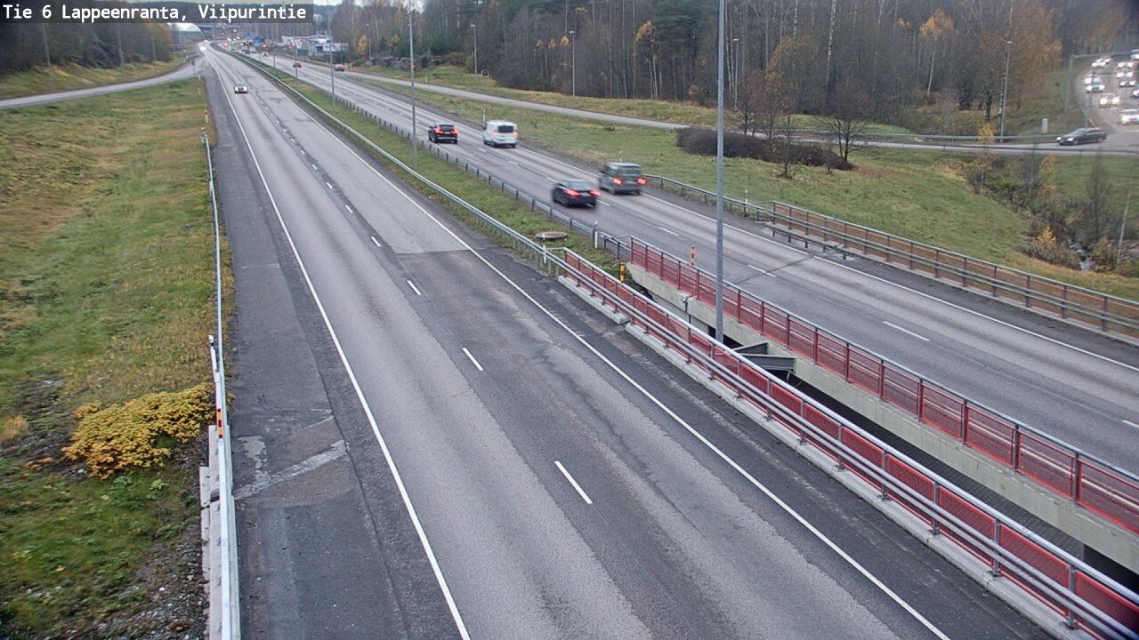 Kelikamerat Kuva Tie 6 Lappeenranta, Viipurintie, Lappeenranta, Etelä-Karjala