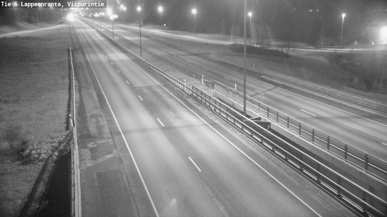 Weather Camera Image Väg 6 Villmanstrand, Viipurintie, Lappeenranta, Etelä-Karjala