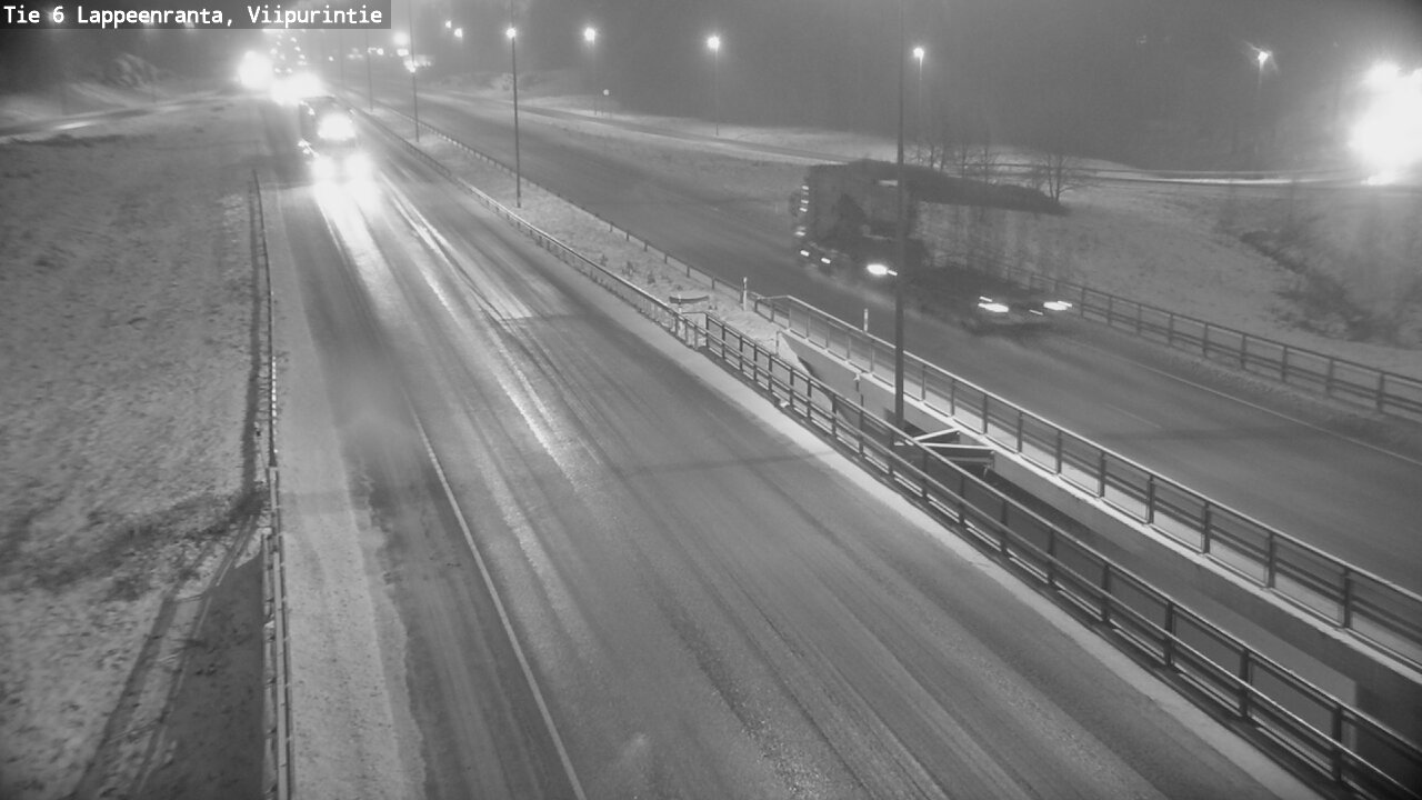 Weather Camera Image Väg 6 Villmanstrand, Viipurintie, Lappeenranta, Etelä-Karjala
