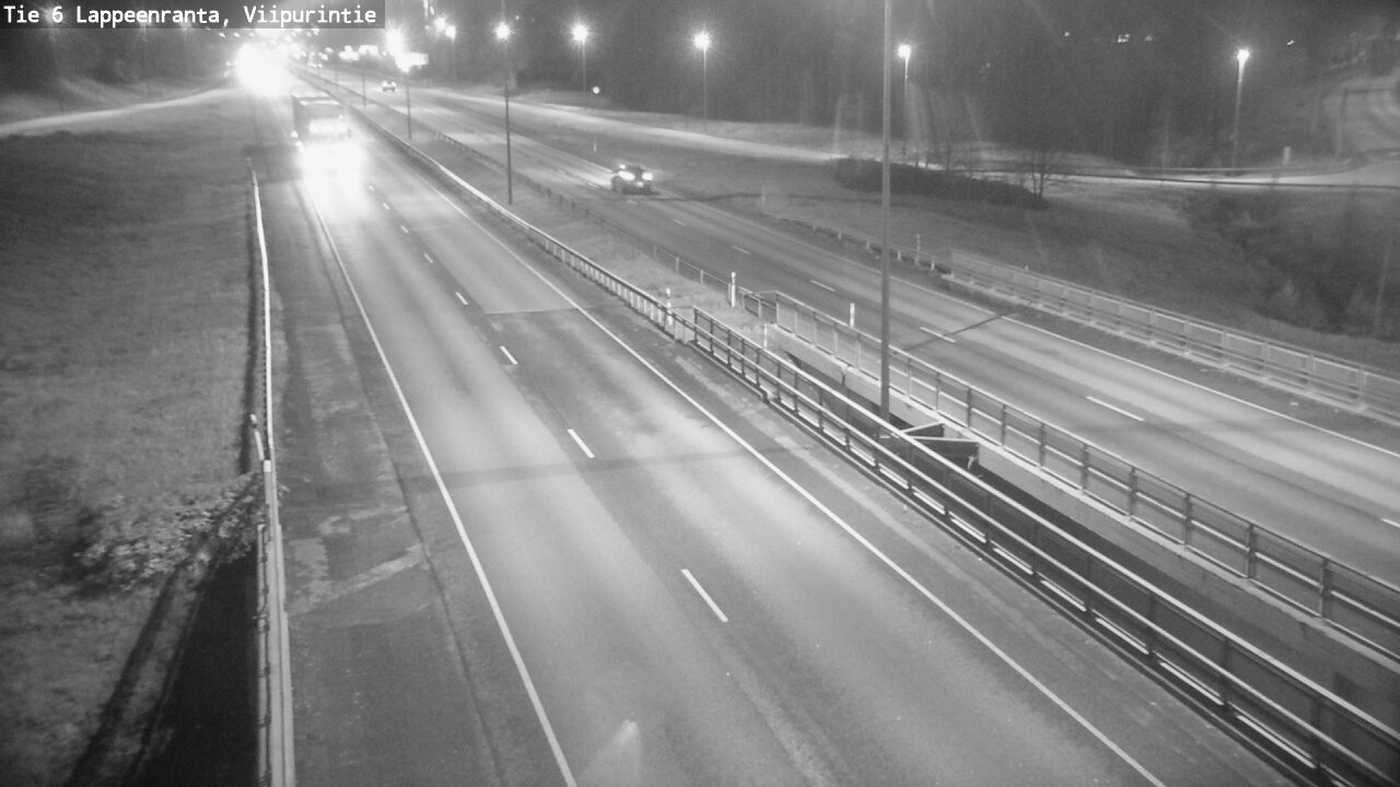 Weather Camera Image Väg 6 Villmanstrand, Viipurintie, Lappeenranta, Etelä-Karjala