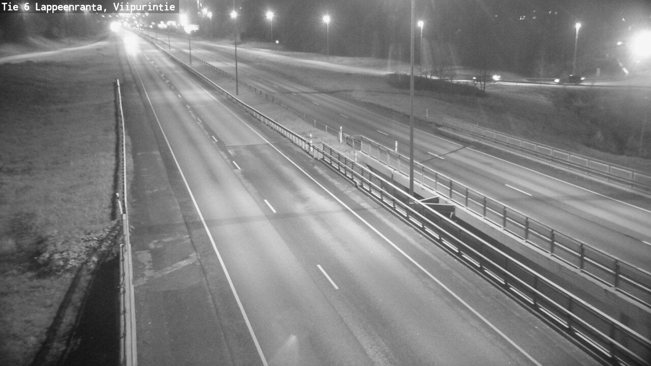 Weather Camera Image Väg 6 Villmanstrand, Viipurintie, Lappeenranta, Etelä-Karjala