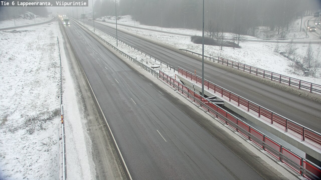Weather Camera Image Väg 6 Villmanstrand, Viipurintie, Lappeenranta, Etelä-Karjala