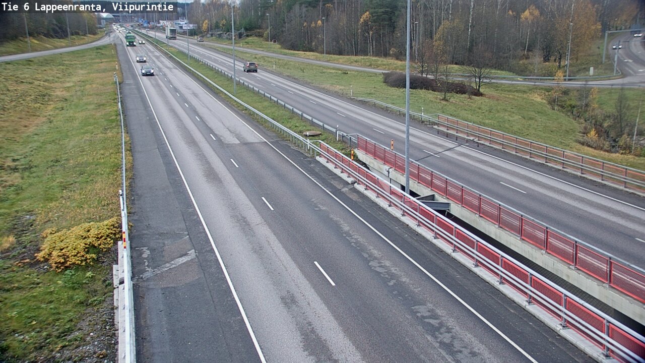 Kelikamerat Kuva Tie 6 Lappeenranta, Viipurintie, Lappeenranta, Etelä-Karjala