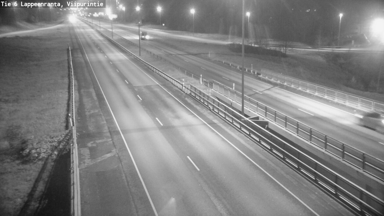 Weather Camera Image Väg 6 Villmanstrand, Viipurintie, Lappeenranta, Etelä-Karjala
