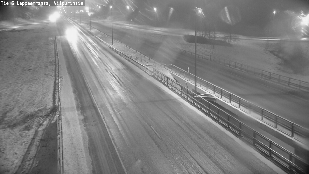 Weather Camera Image Väg 6 Villmanstrand, Viipurintie, Lappeenranta, Etelä-Karjala