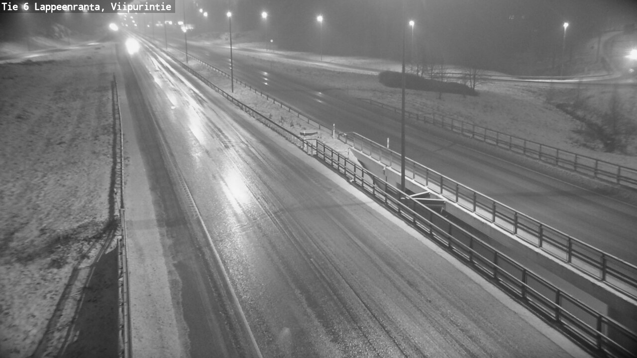Weather Camera Image Väg 6 Villmanstrand, Viipurintie, Lappeenranta, Etelä-Karjala