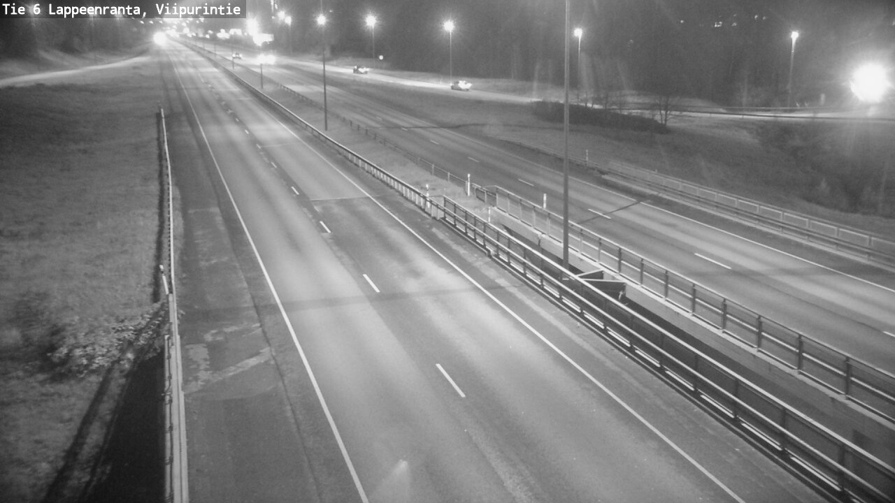 Weather Camera Image Väg 6 Villmanstrand, Viipurintie, Lappeenranta, Etelä-Karjala