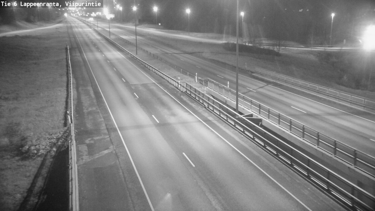 Weather Camera Image Väg 6 Villmanstrand, Viipurintie, Lappeenranta, Etelä-Karjala