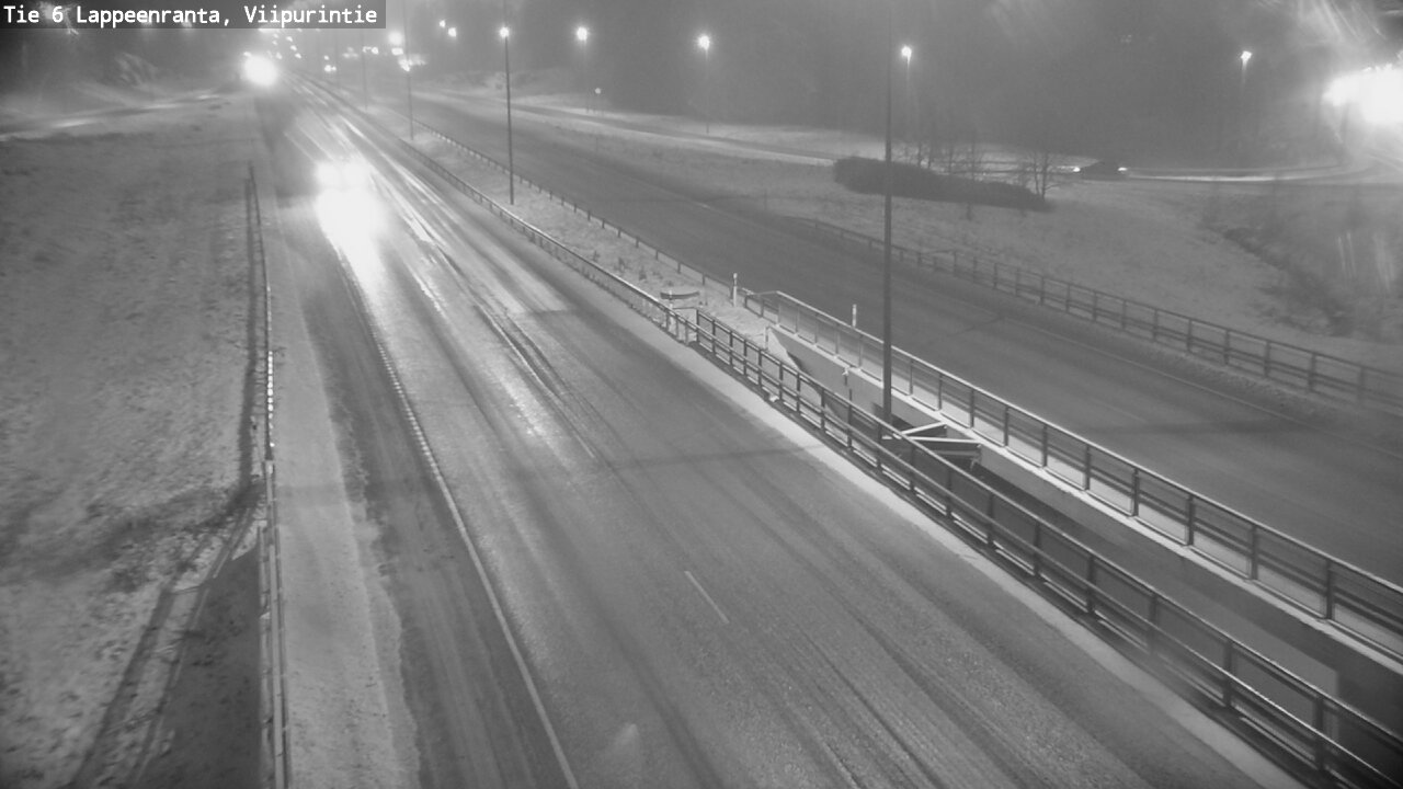 Weather Camera Image Väg 6 Villmanstrand, Viipurintie, Lappeenranta, Etelä-Karjala