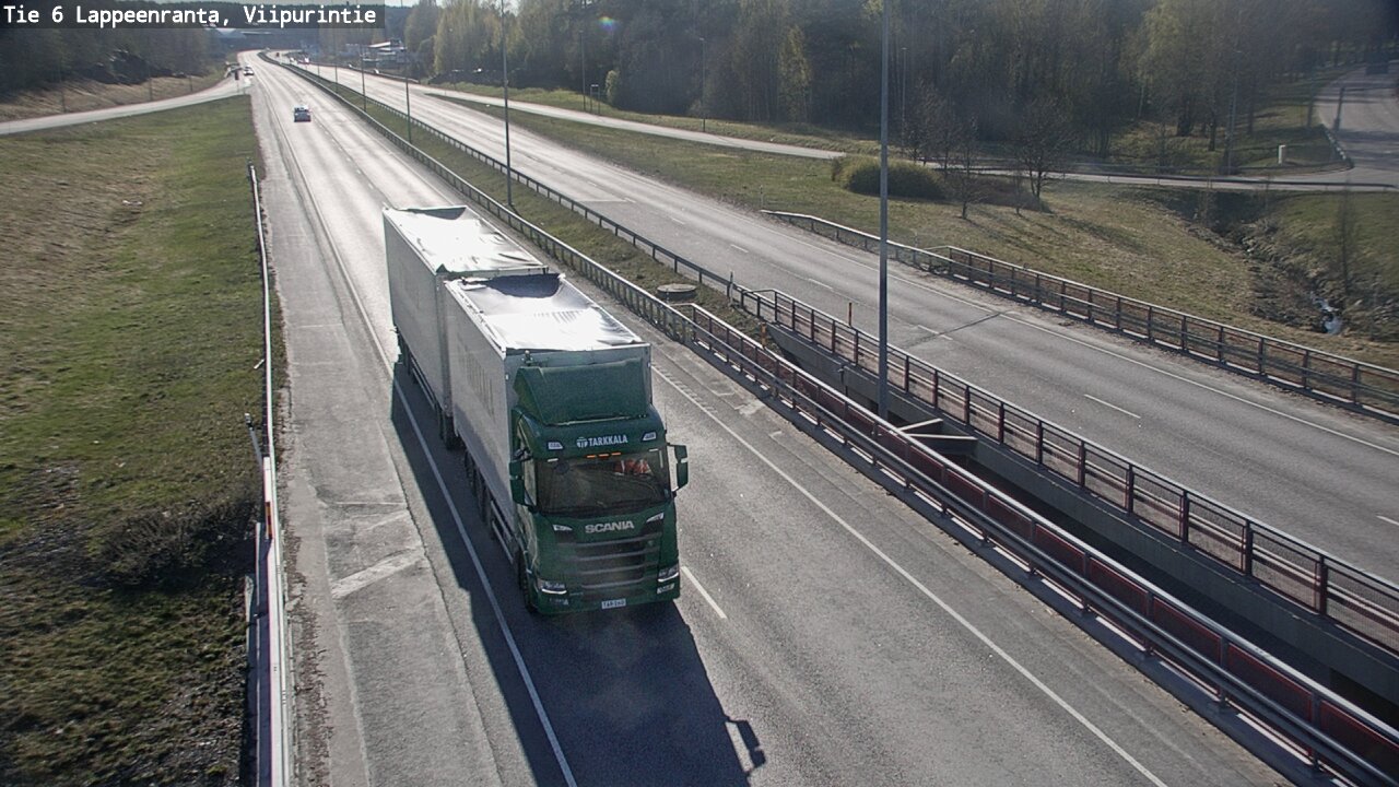 Kelikamerat Kuva Tie 6 Lappeenranta, Viipurintie, Lappeenranta, Etelä-Karjala