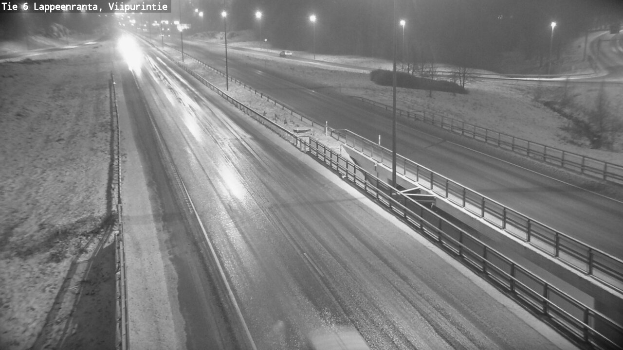 Weather Camera Image Väg 6 Villmanstrand, Viipurintie, Lappeenranta, Etelä-Karjala