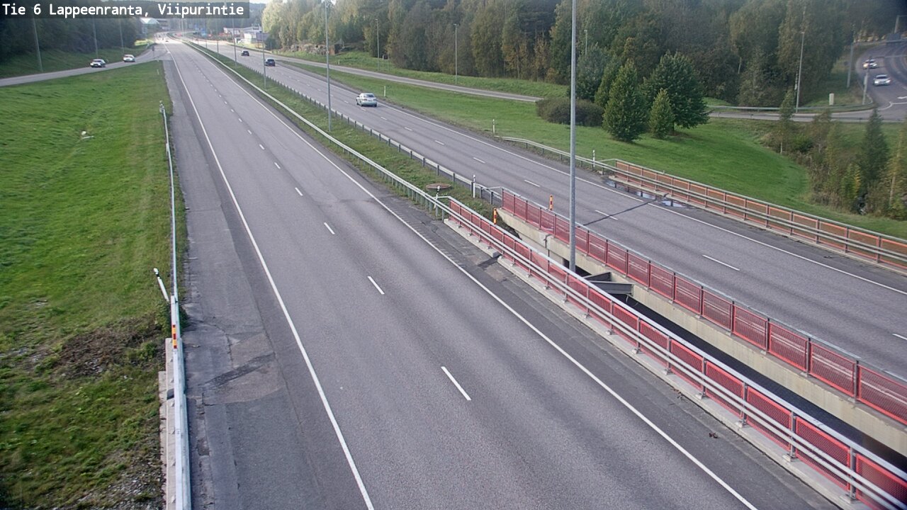 Weather Camera Image Road 6 Lappeenranta, Viipurintie, Lappeenranta, Etelä-Karjala