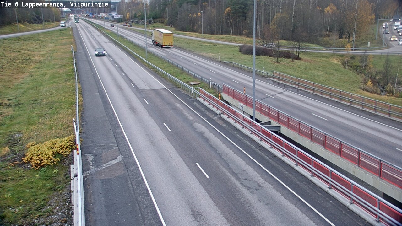 Kelikamerat Kuva Tie 6 Lappeenranta, Viipurintie, Lappeenranta, Etelä-Karjala