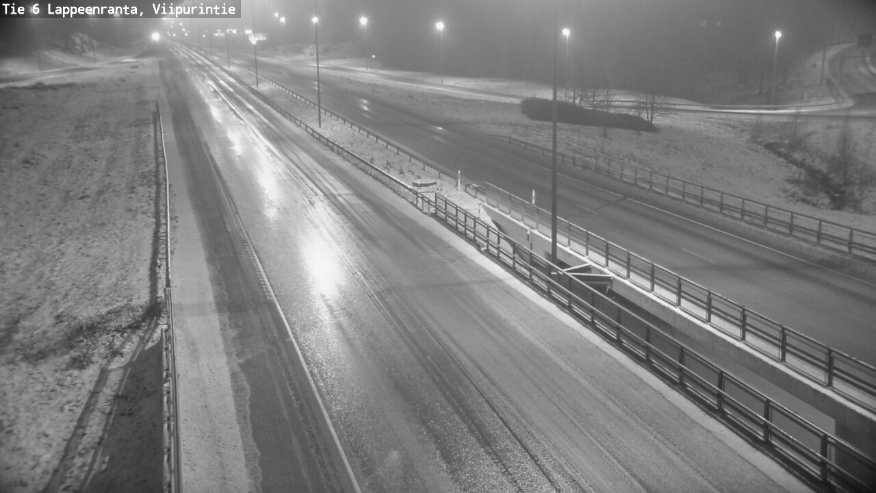 Weather Camera Image Väg 6 Villmanstrand, Viipurintie, Lappeenranta, Etelä-Karjala