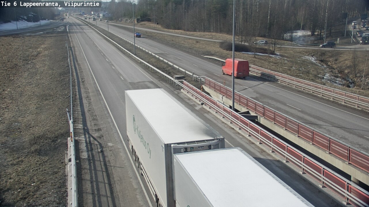 Kelikamerat Kuva Tie 6 Lappeenranta, Viipurintie, Lappeenranta, Etelä-Karjala