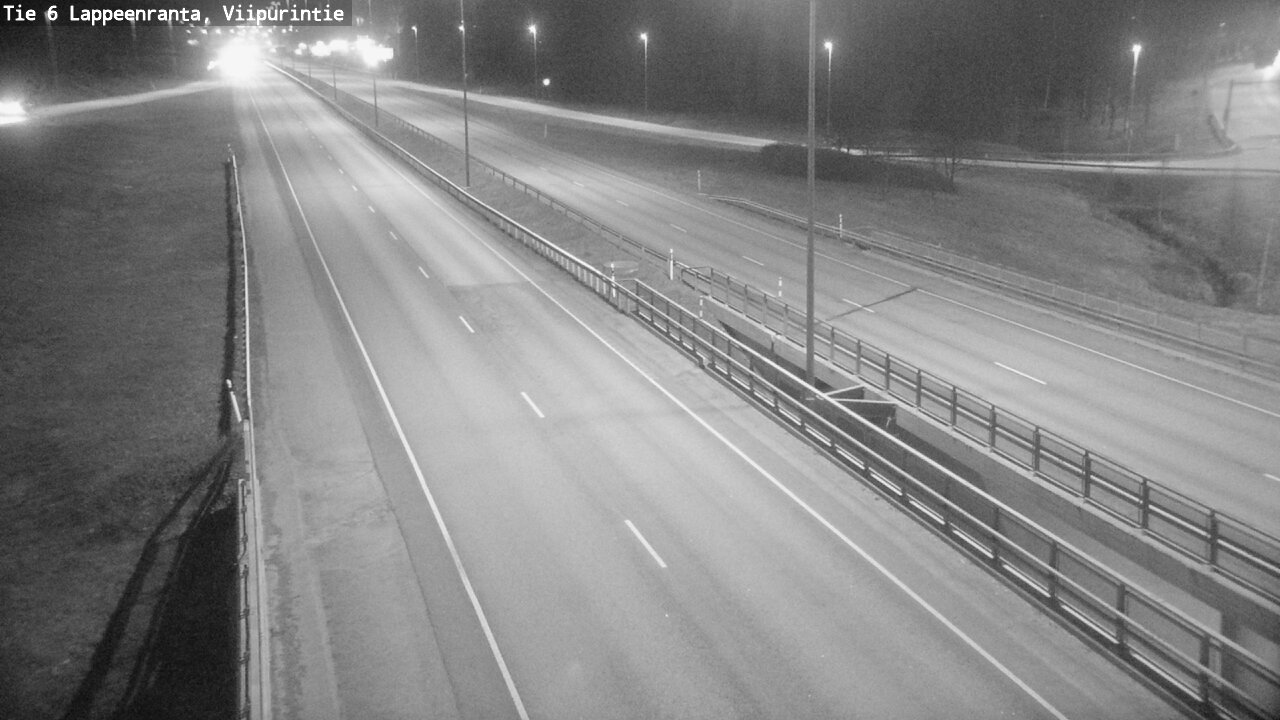 Weather Camera Image Road 6 Lappeenranta, Viipurintie, Lappeenranta, Etelä-Karjala