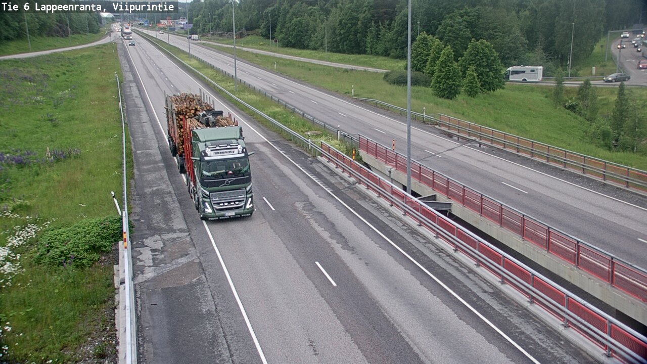 Kelikamerat Kuva Tie 6 Lappeenranta, Viipurintie, Lappeenranta, Etelä-Karjala