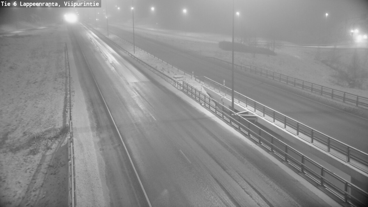 Weather Camera Image Väg 6 Villmanstrand, Viipurintie, Lappeenranta, Etelä-Karjala