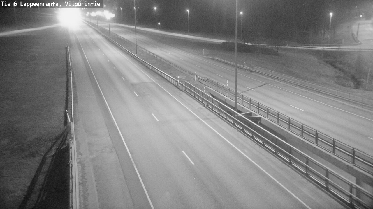 Weather Camera Image Road 6 Lappeenranta, Viipurintie, Lappeenranta, Etelä-Karjala