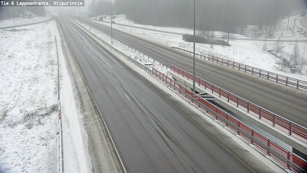 Weather Camera Image Väg 6 Villmanstrand, Viipurintie, Lappeenranta, Etelä-Karjala