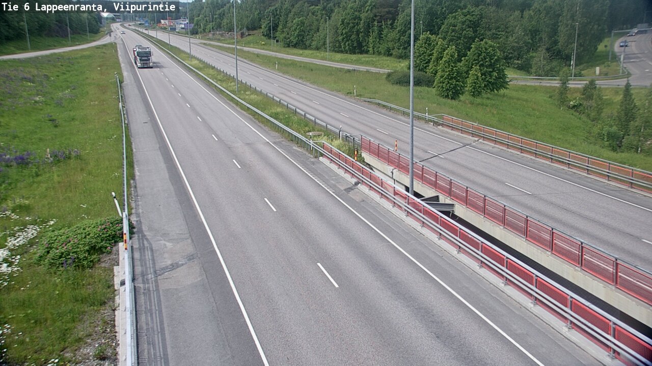 Kelikamerat Kuva Tie 6 Lappeenranta, Viipurintie, Lappeenranta, Etelä-Karjala