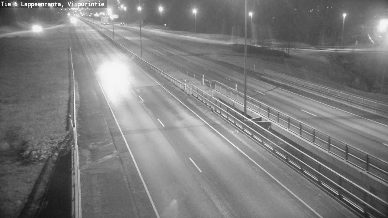 Weather Camera Image Väg 6 Villmanstrand, Viipurintie, Lappeenranta, Etelä-Karjala