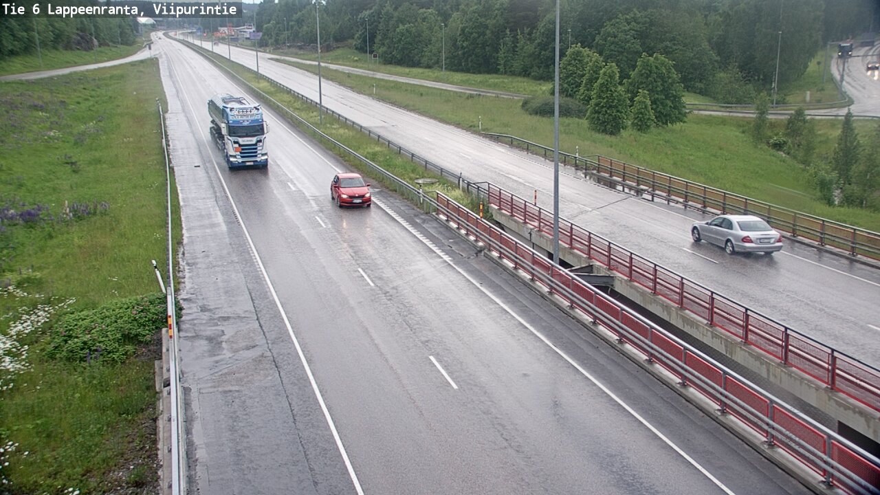 Kelikamerat Kuva Tie 6 Lappeenranta, Viipurintie, Lappeenranta, Etelä-Karjala