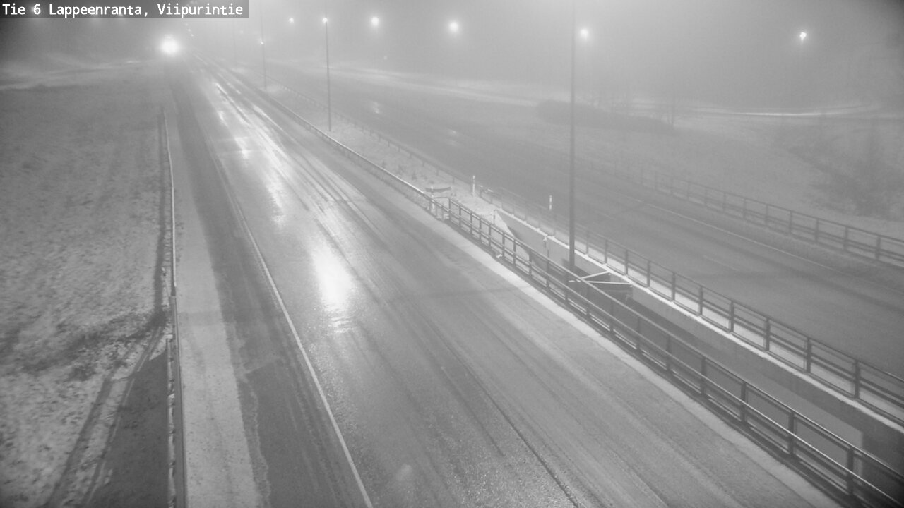 Weather Camera Image Väg 6 Villmanstrand, Viipurintie, Lappeenranta, Etelä-Karjala