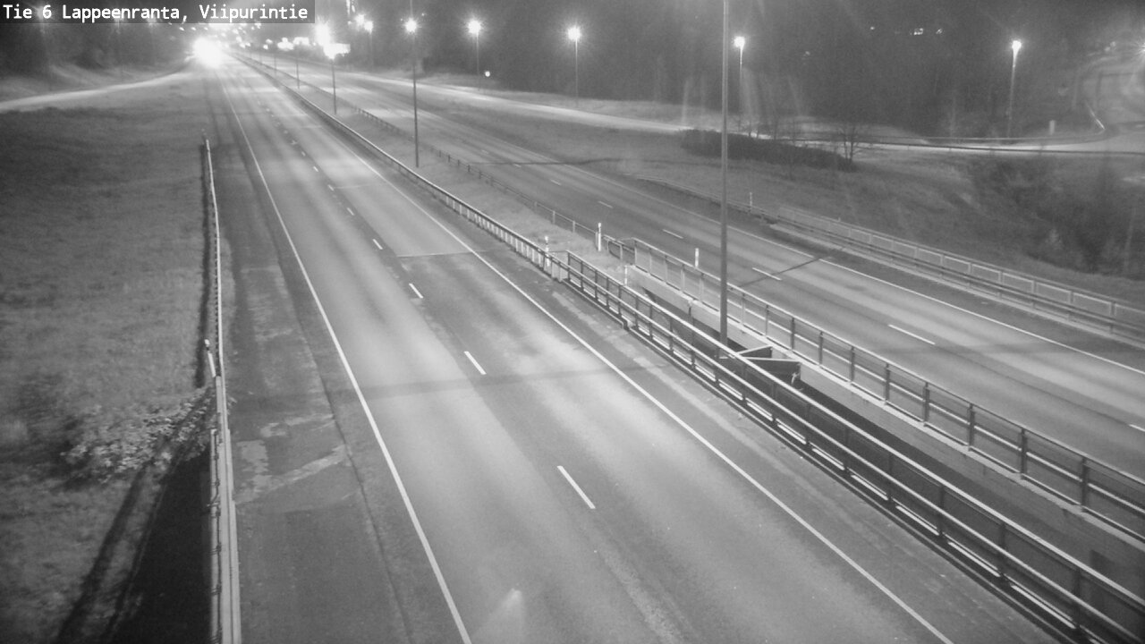 Weather Camera Image Väg 6 Villmanstrand, Viipurintie, Lappeenranta, Etelä-Karjala