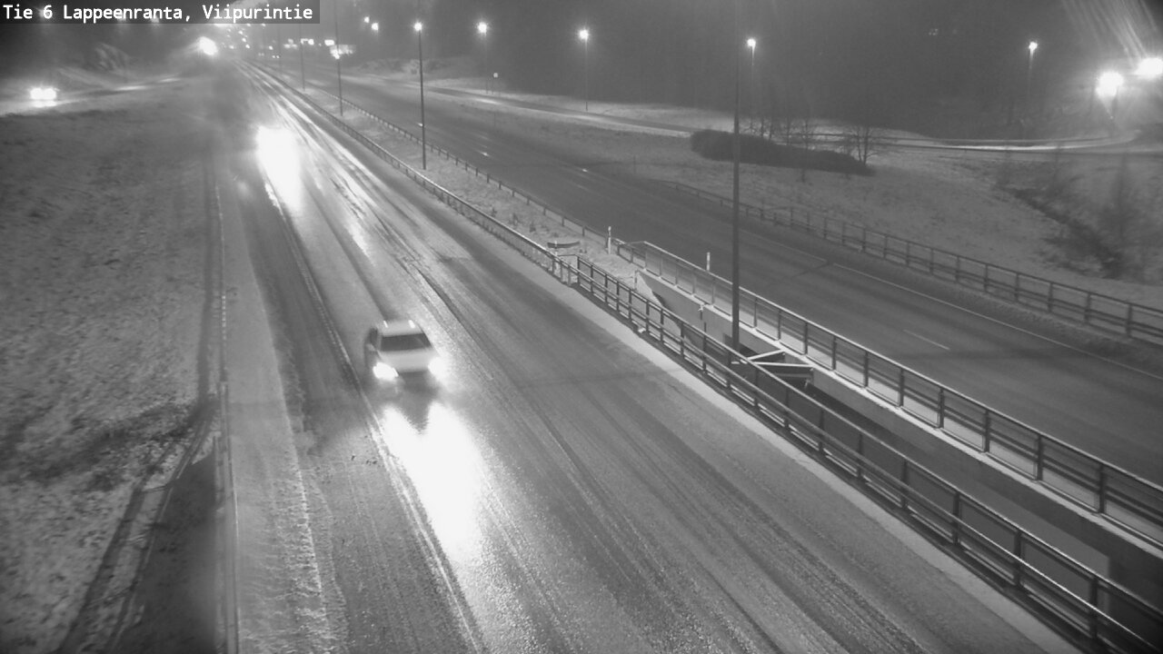 Weather Camera Image Väg 6 Villmanstrand, Viipurintie, Lappeenranta, Etelä-Karjala