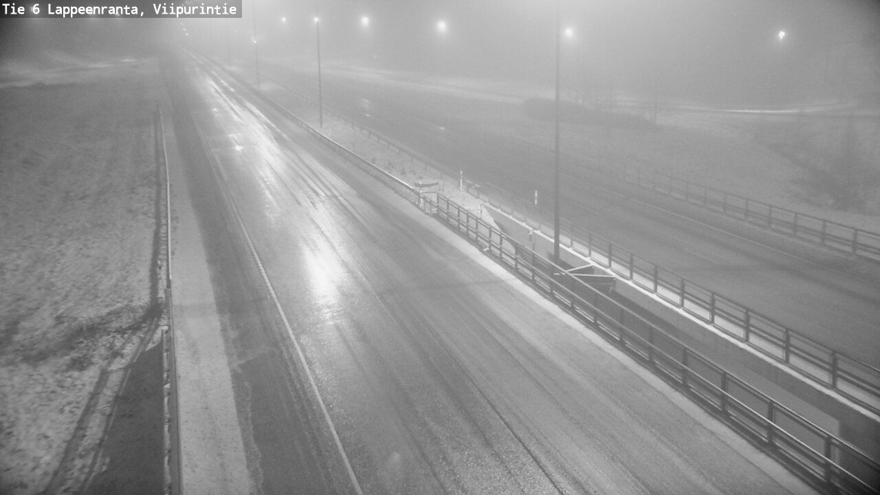 Weather Camera Image Väg 6 Villmanstrand, Viipurintie, Lappeenranta, Etelä-Karjala