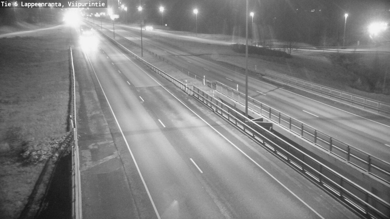 Weather Camera Image Väg 6 Villmanstrand, Viipurintie, Lappeenranta, Etelä-Karjala