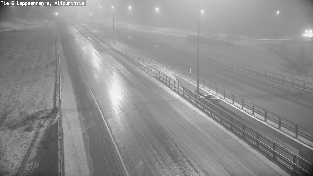 Weather Camera Image Väg 6 Villmanstrand, Viipurintie, Lappeenranta, Etelä-Karjala
