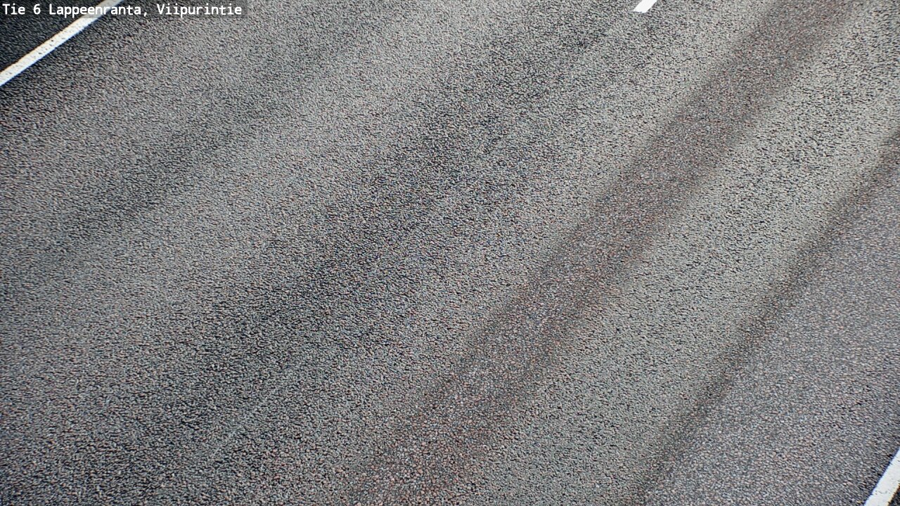 Weather Camera Image Road 6 Lappeenranta, Viipurintie, Lappeenranta, Etelä-Karjala