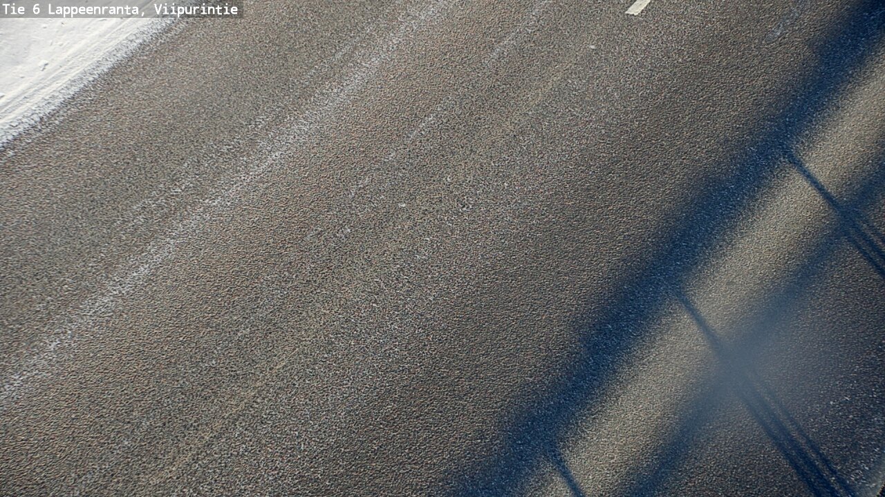Weather Camera Image Road 6 Lappeenranta, Viipurintie, Lappeenranta, Etelä-Karjala