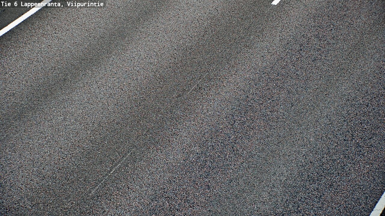 Weather Camera Image Road 6 Lappeenranta, Viipurintie, Lappeenranta, Etelä-Karjala