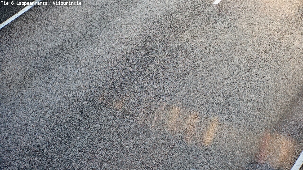 Weather Camera Image Road 6 Lappeenranta, Viipurintie, Lappeenranta, Etelä-Karjala
