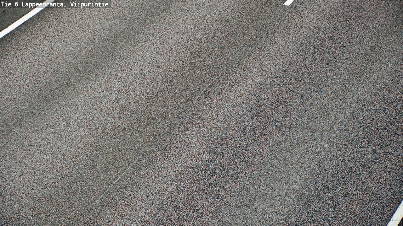 Weather Camera Image Road 6 Lappeenranta, Viipurintie, Lappeenranta, Etelä-Karjala
