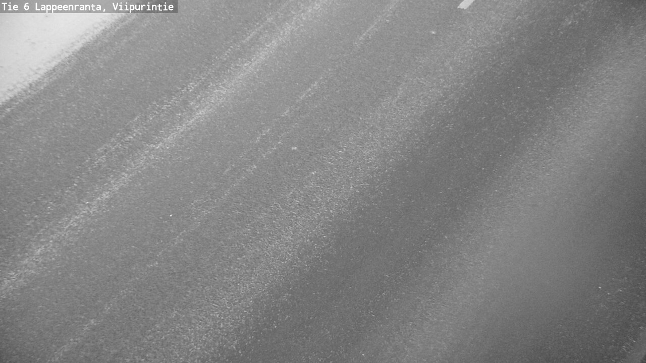 Weather Camera Image Road 6 Lappeenranta, Viipurintie, Lappeenranta, Etelä-Karjala