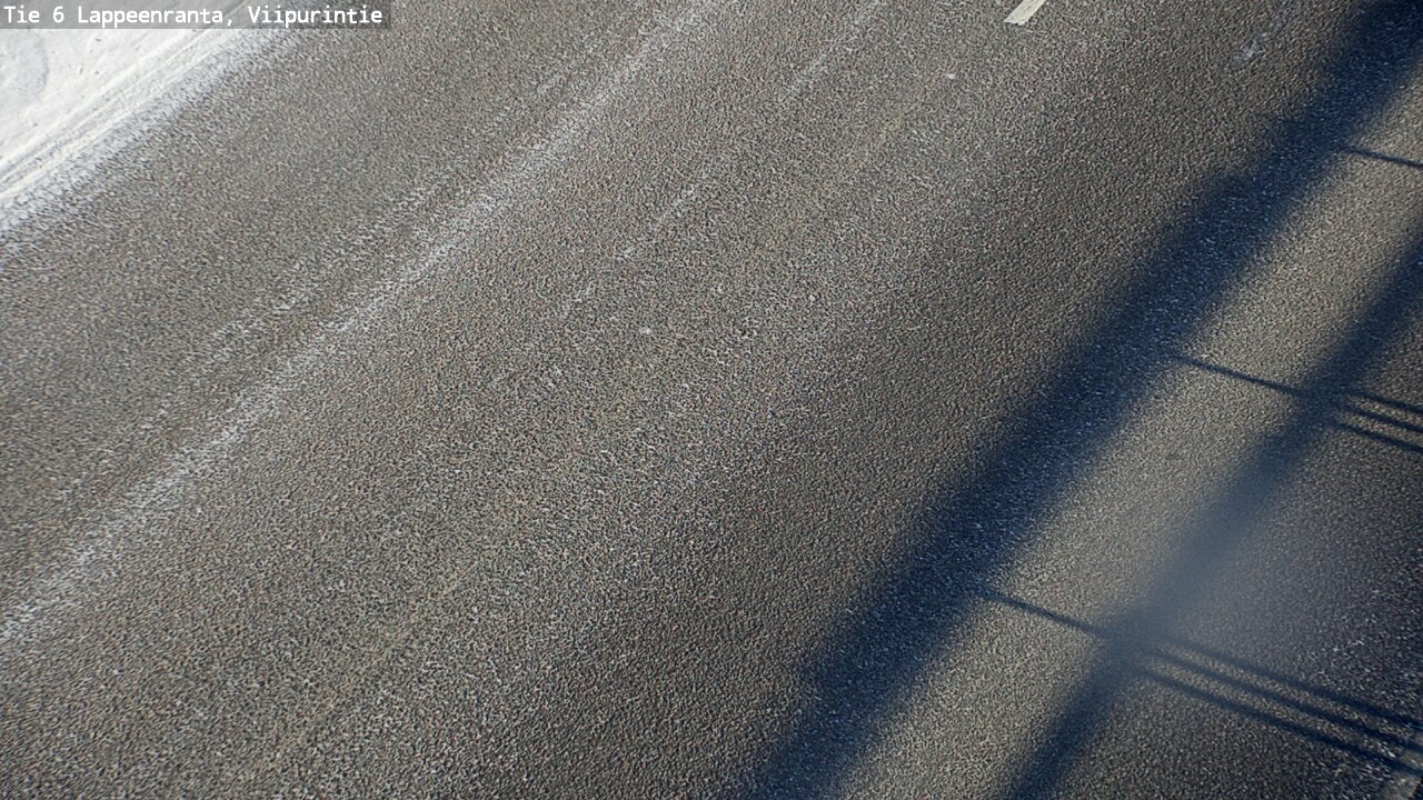 Weather Camera Image Road 6 Lappeenranta, Viipurintie, Lappeenranta, Etelä-Karjala