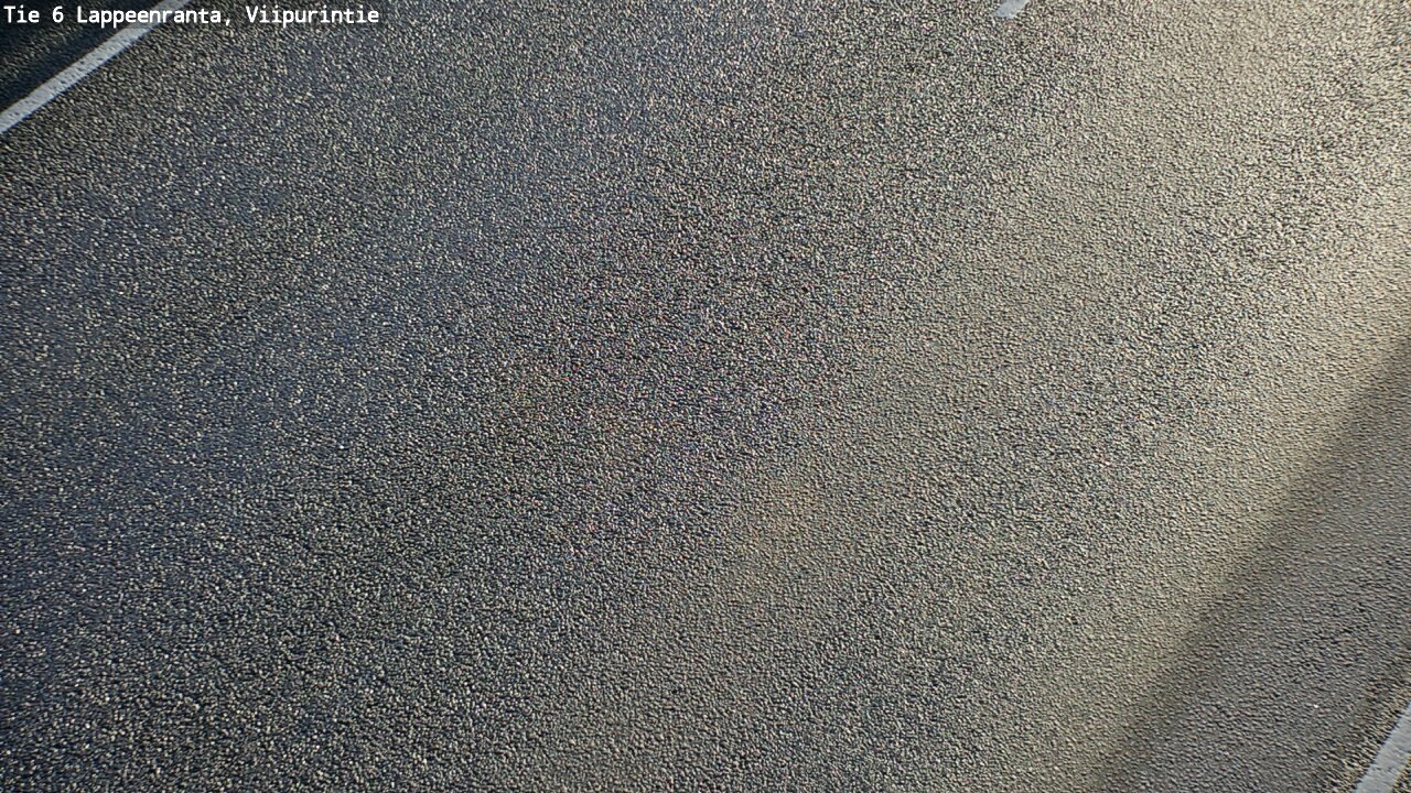 Weather Camera Image Road 6 Lappeenranta, Viipurintie, Lappeenranta, Etelä-Karjala