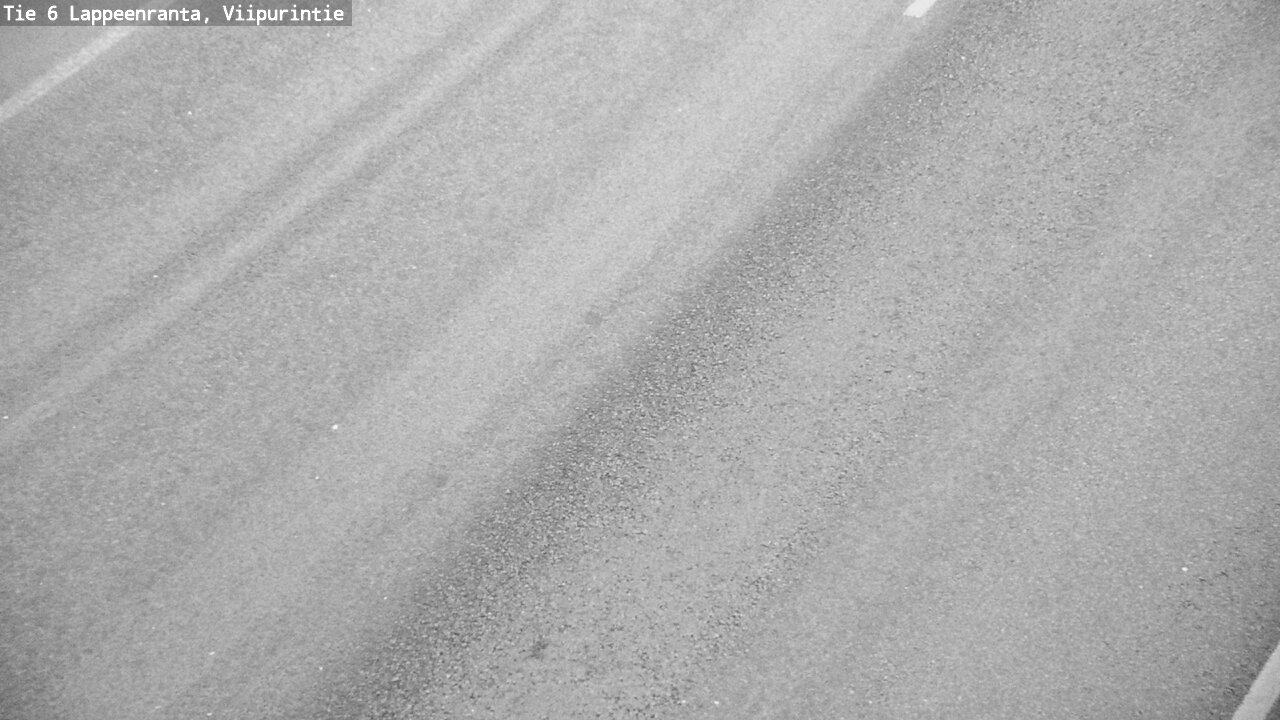Weather Camera Image Road 6 Lappeenranta, Viipurintie, Lappeenranta, Etelä-Karjala