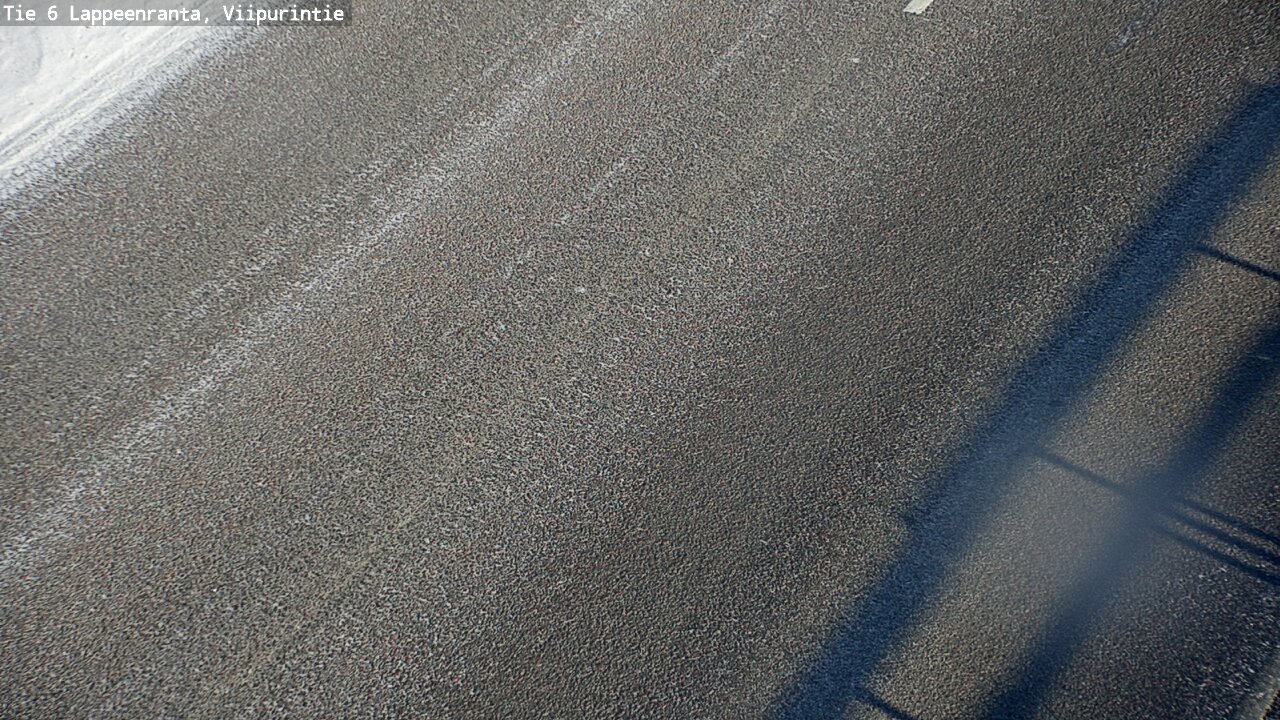 Weather Camera Image Road 6 Lappeenranta, Viipurintie, Lappeenranta, Etelä-Karjala