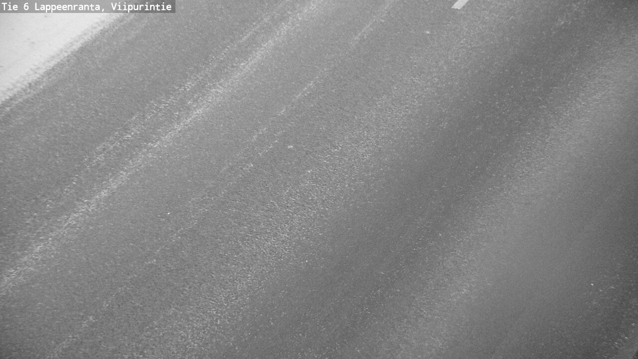 Weather Camera Image Road 6 Lappeenranta, Viipurintie, Lappeenranta, Etelä-Karjala