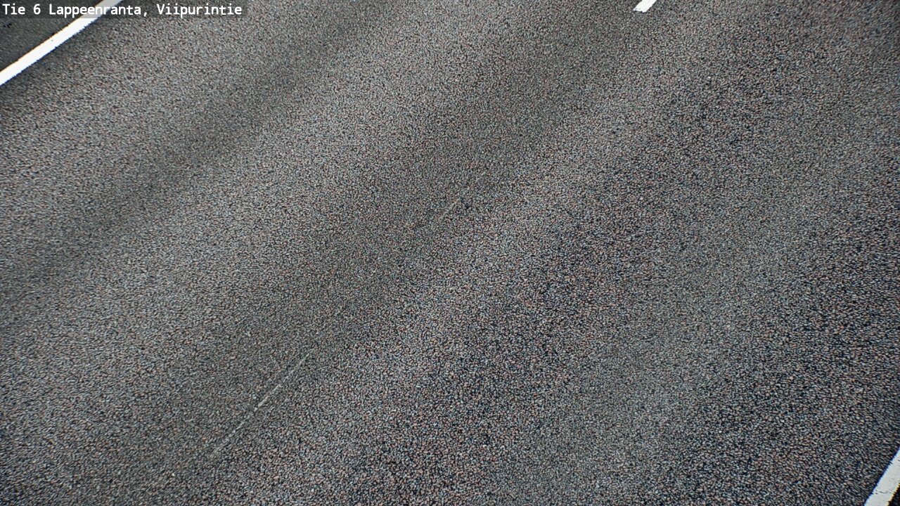 Weather Camera Image Road 6 Lappeenranta, Viipurintie, Lappeenranta, Etelä-Karjala