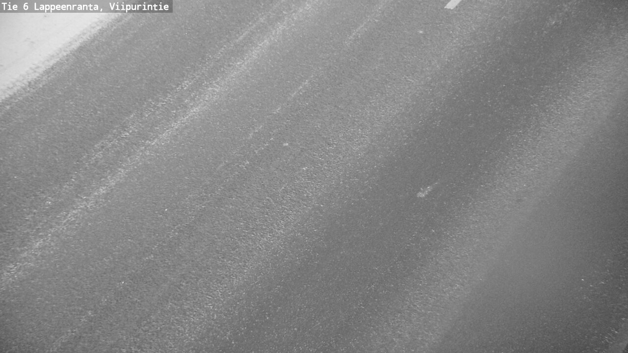 Weather Camera Image Road 6 Lappeenranta, Viipurintie, Lappeenranta, Etelä-Karjala