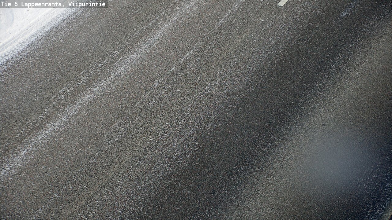 Weather Camera Image Road 6 Lappeenranta, Viipurintie, Lappeenranta, Etelä-Karjala